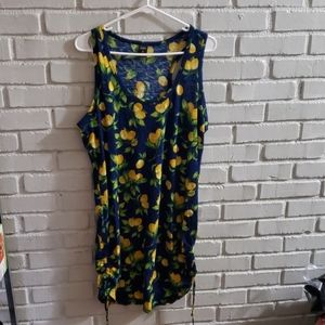 Lemon Print Dress